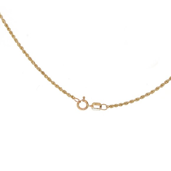 1.50 Ct.tw Multi-Color Diamond Pendant 14K Yellow Gold - Picture 5 of 5